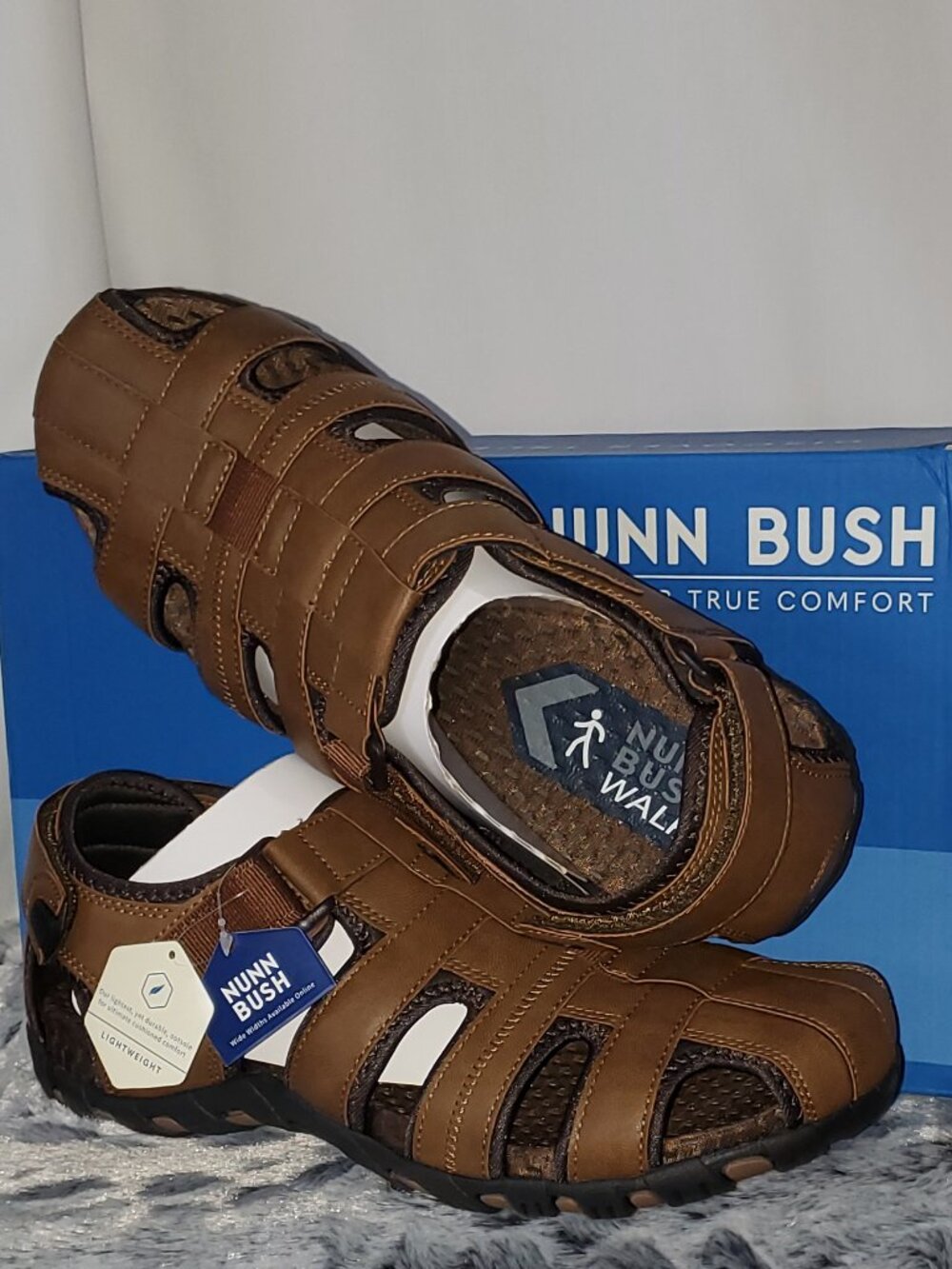 NWT! Nunn Bush Rio Bravo fisherman sandals  Best Father's day gift!